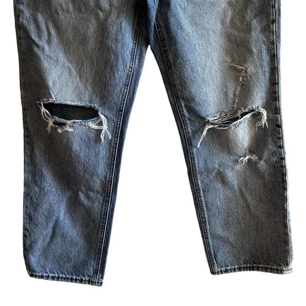 Denim Forum Joni High Rise Loose distressed jeans size 26 excellent condition - Picture 7 of 16